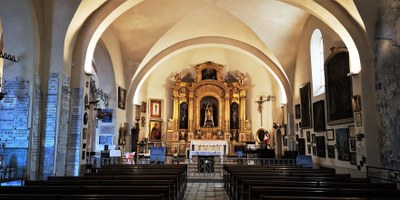 Antibes, la Cappella di Notre-Dame-de-la-Garde, interno