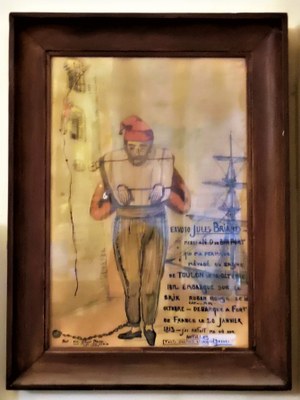 Antibes, l'ex voto più antico di Notre-Dame-de-la-Garde