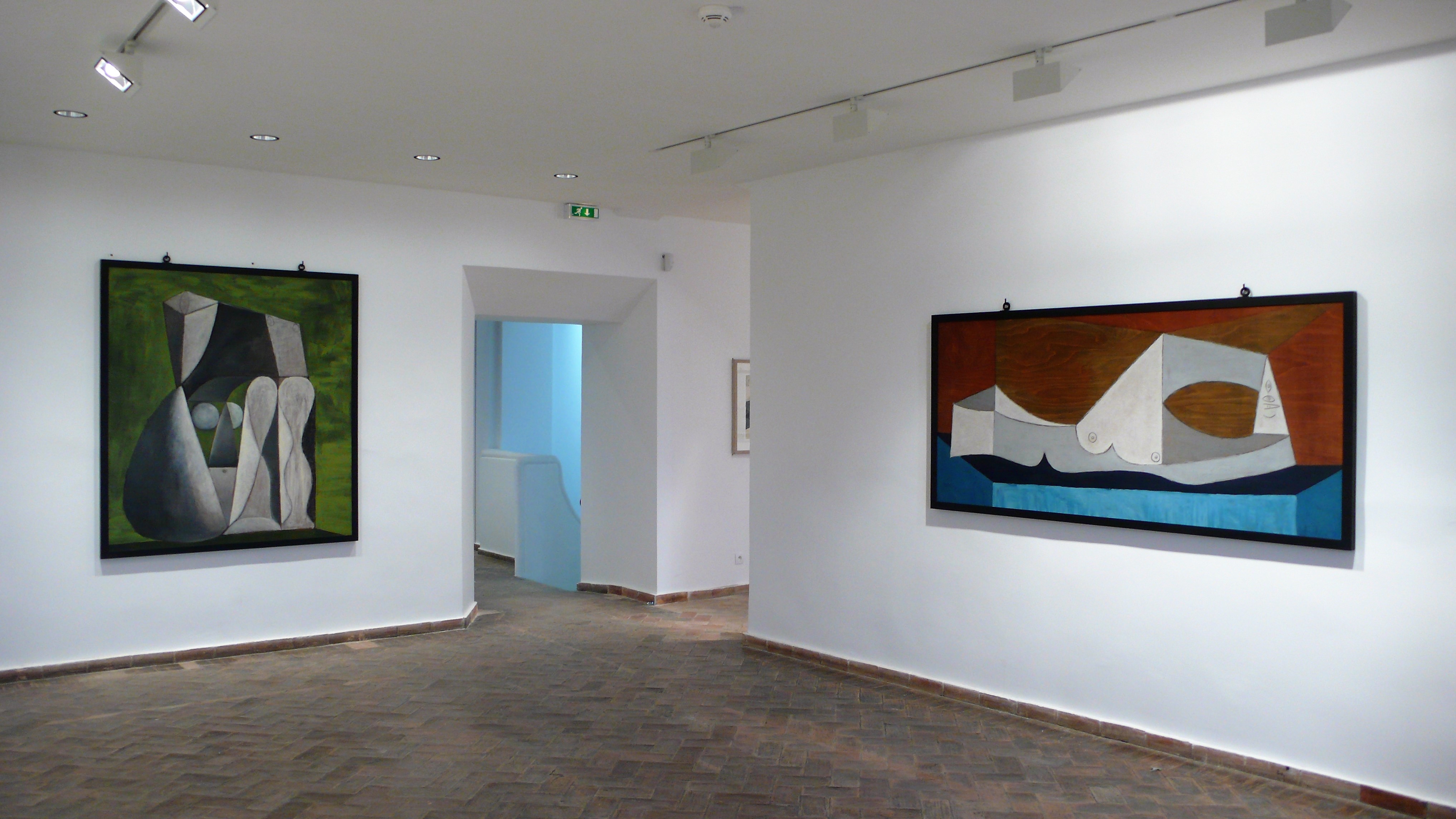 Antibes, Museo Picasso, Photo salle 08-2, Salle des Nus © Succession Picasso, 2008. Photo © Jean-Louis Andral_