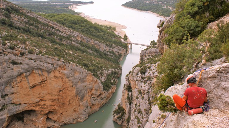 Arrampicata nelle Gole del Verdon