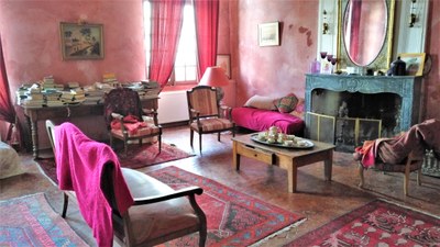 Bastide de l'Adrech, il salone