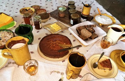 Bastide de l'Adrech, le delizie della colazione