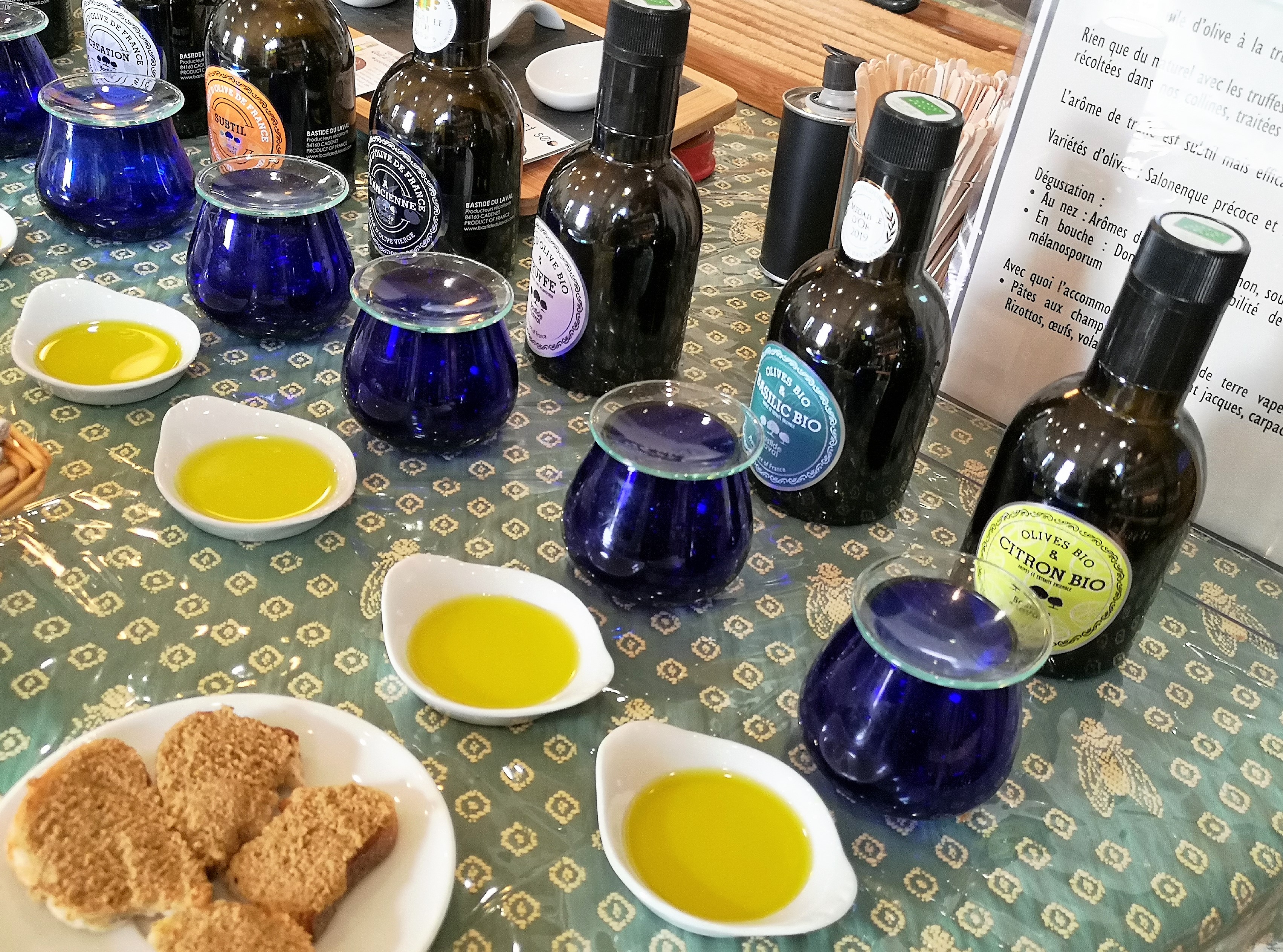 Bastide du Laval, tutto è pronto per degustare l'olio