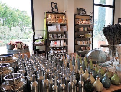 Bastide du Laval, un angolo della boutique