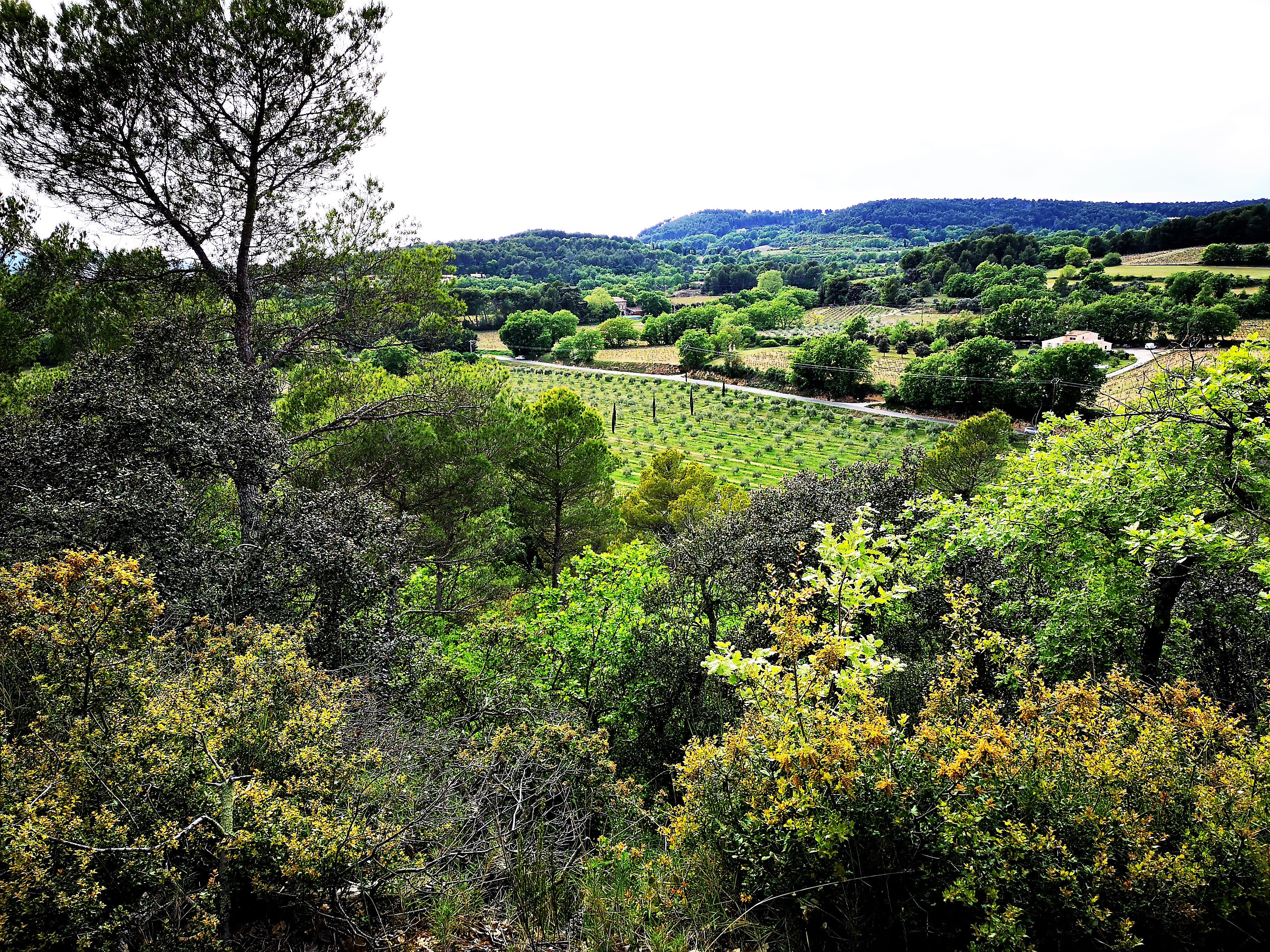 Bastide du Laval, vista sul Luberon Sud