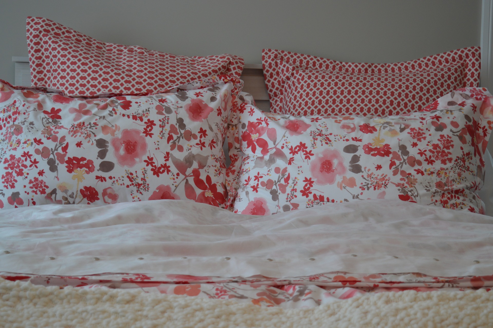 Biancheria da letto a motivo floreale
