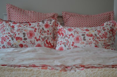 Biancheria da letto a motivo floreale