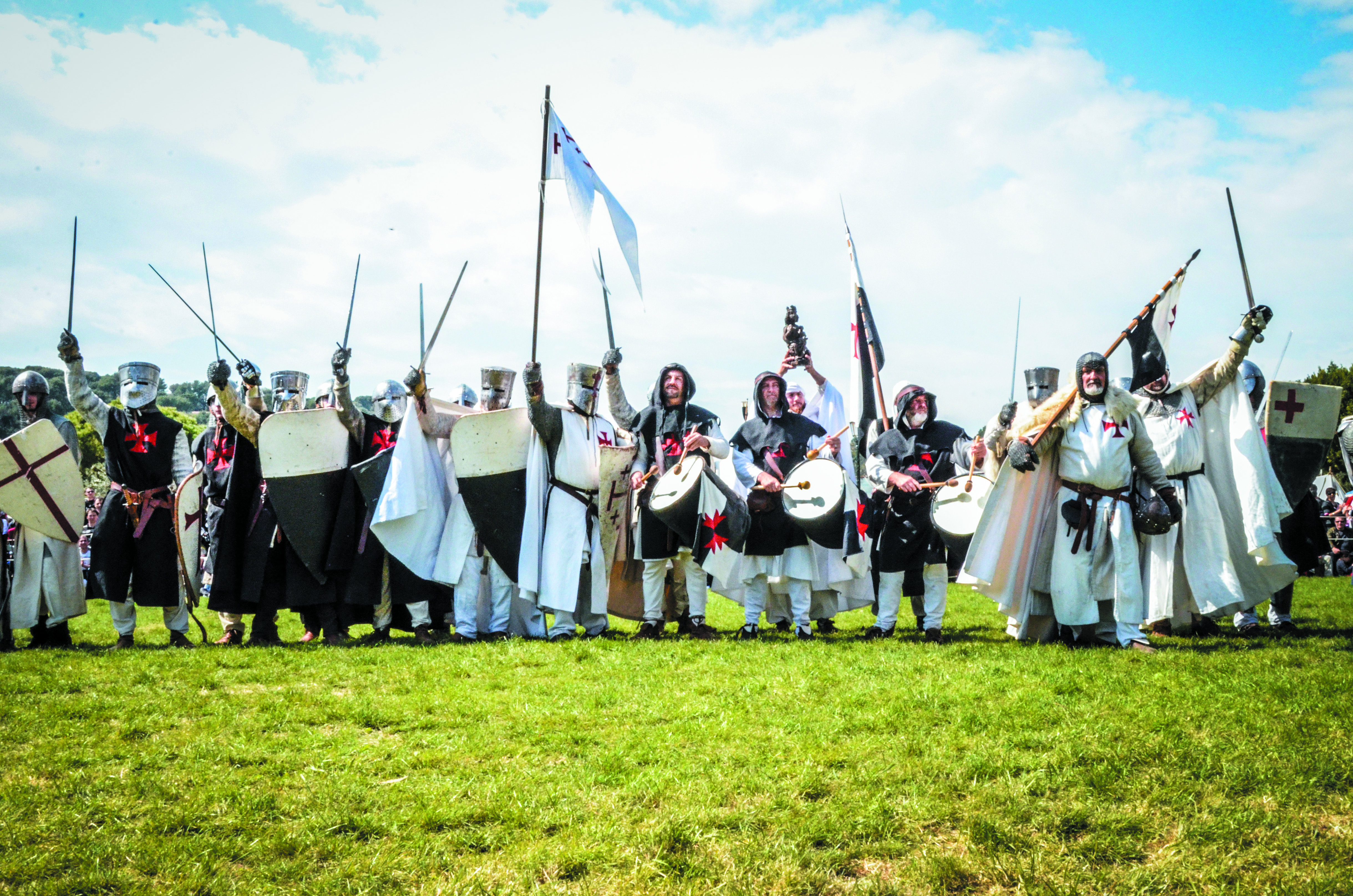 Biot, i Templari si preparano al combattimento
