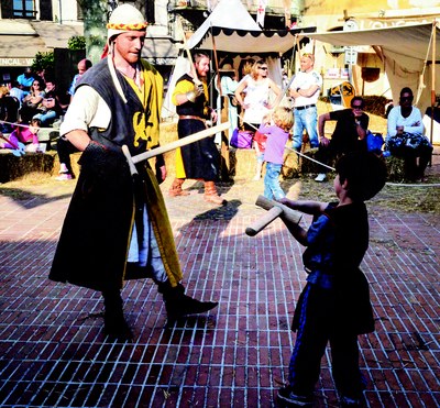 Biot, iniziazione al combattimento con la spada