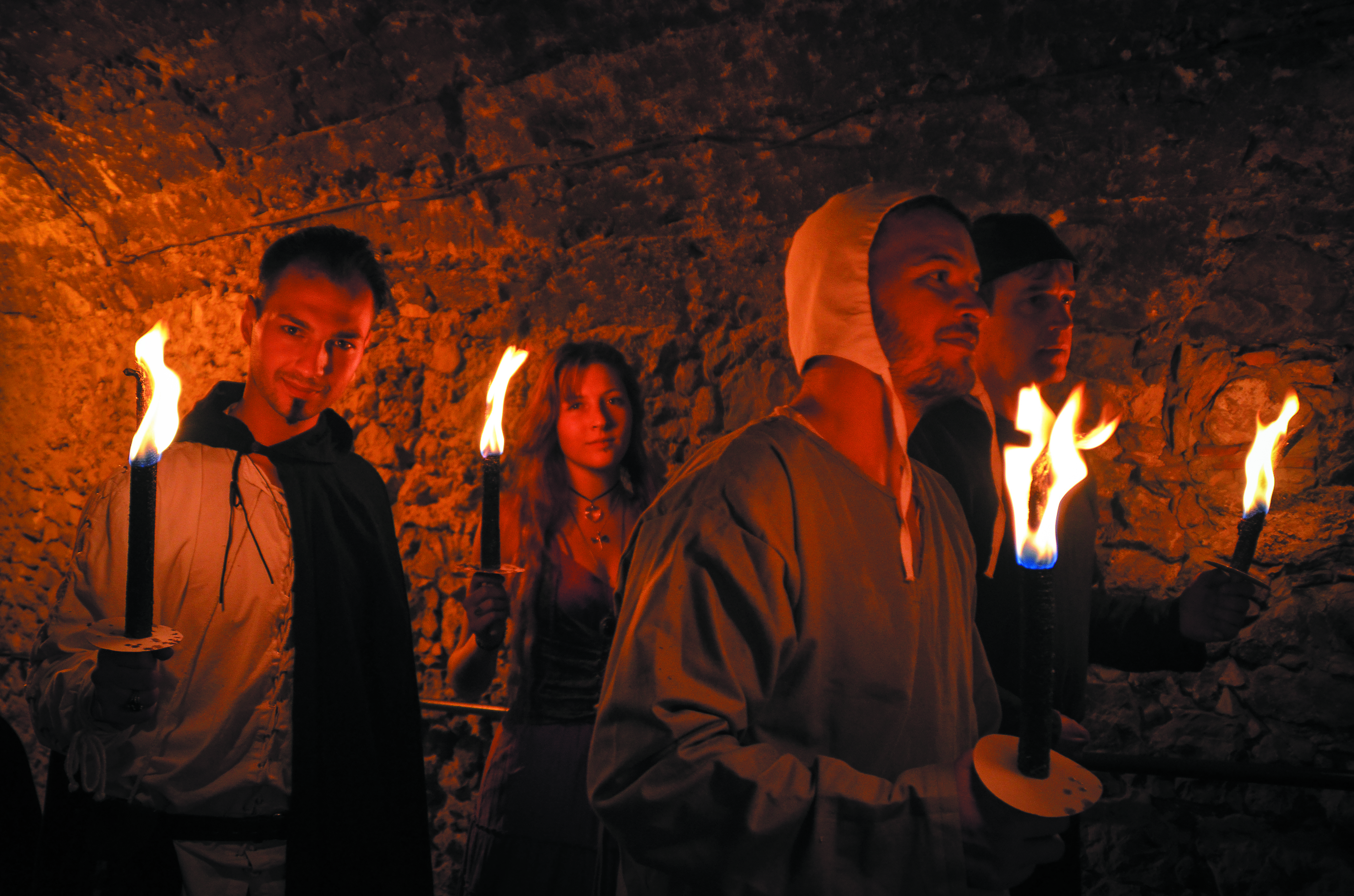 Biot, la sfilata dei Templari alla luce delle torce