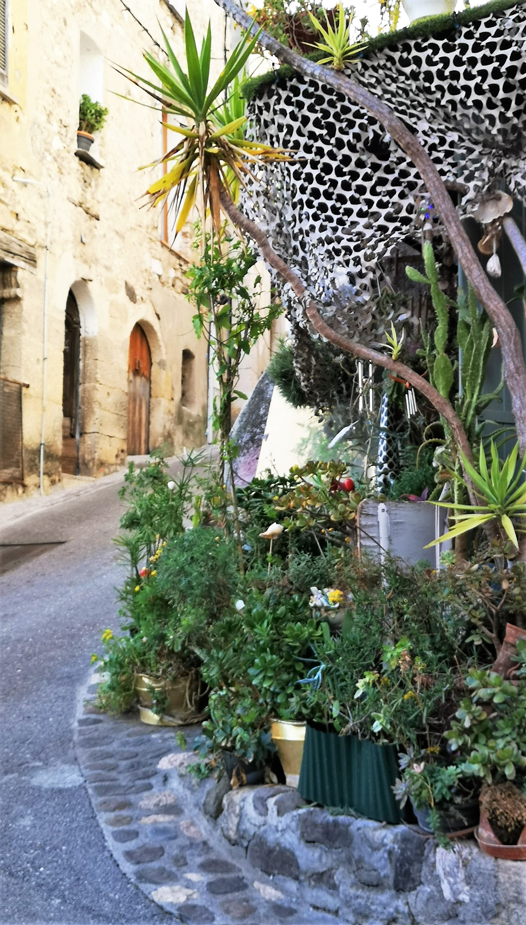 Biot Village, angolo verdeggiante