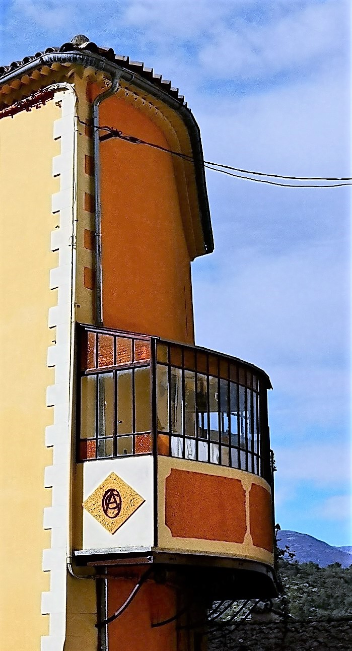 Biot Village, Rue Saint-Sébastien, scorcio