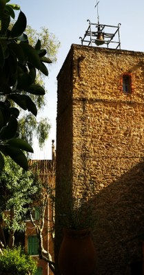 Bormes-les-Mimosas, la tour de l'horloge