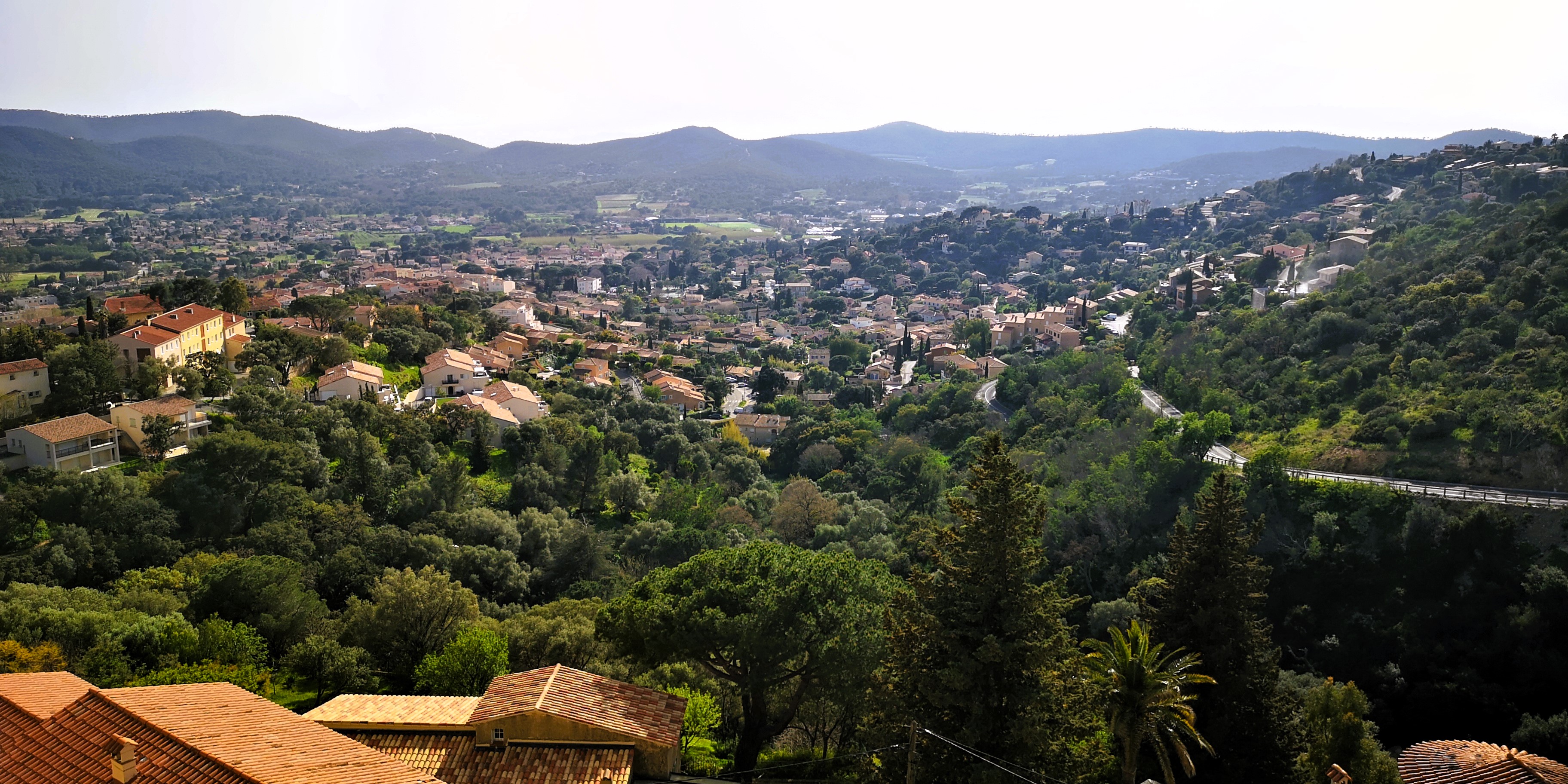 Bormes-les-Mimosas, la vista dal Mhab