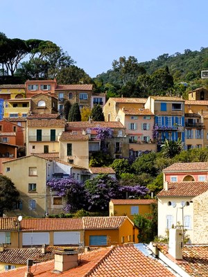 Bormes-les-Mimosas, scorcio fiorito