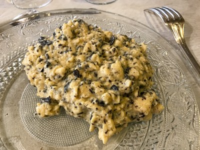 Brouillade provençale al tartufo © Les Tavannes