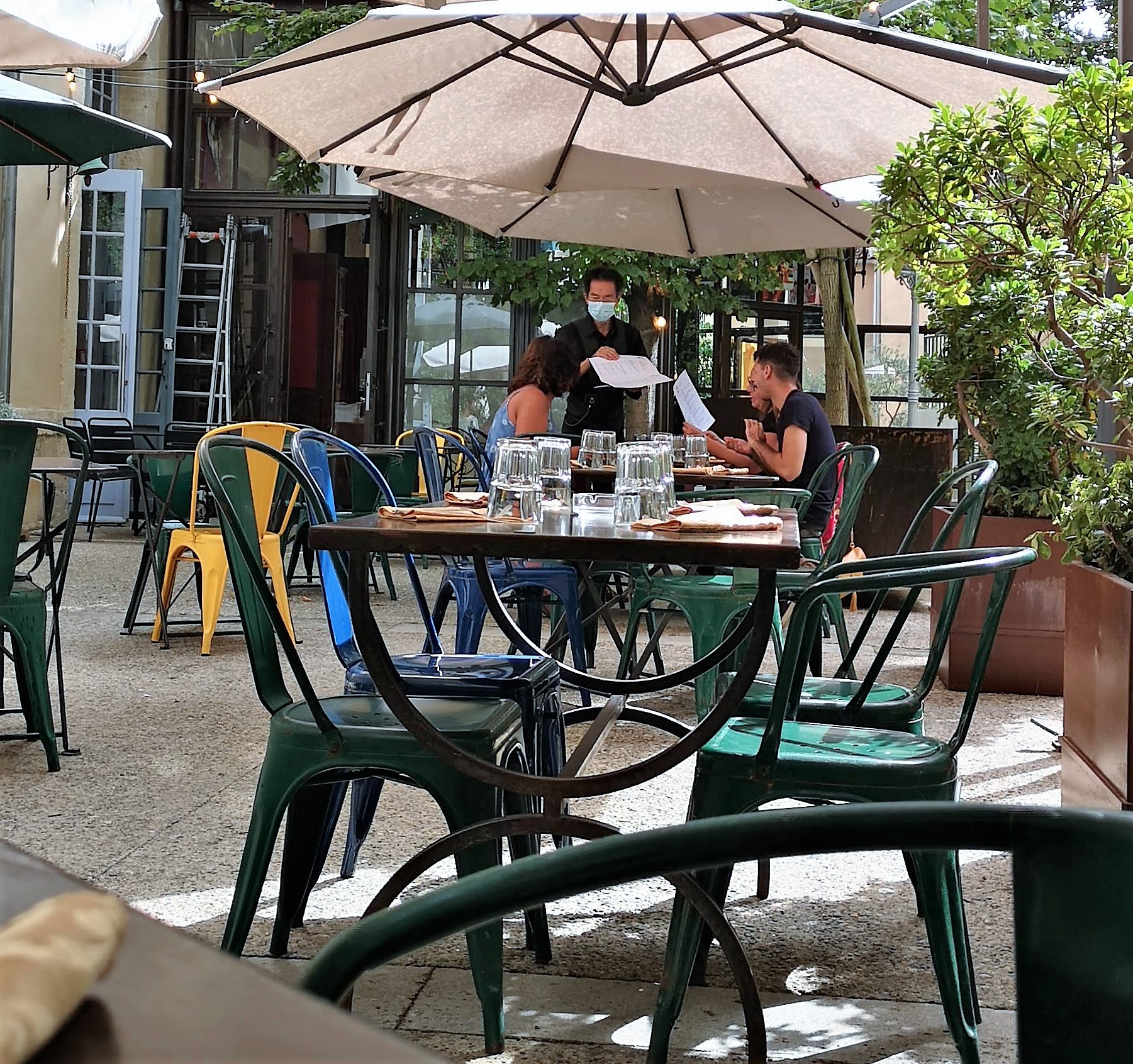Café Roma, Avignone, la terrasse
