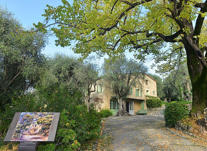 Cagnes, domaine des Collettes