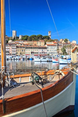 Cannes, porto e Suquet © Fabre