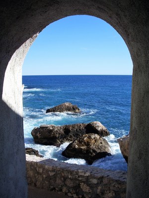 Cap d'Ail, sentiero lungo la costa - Foto Coeur Riviera