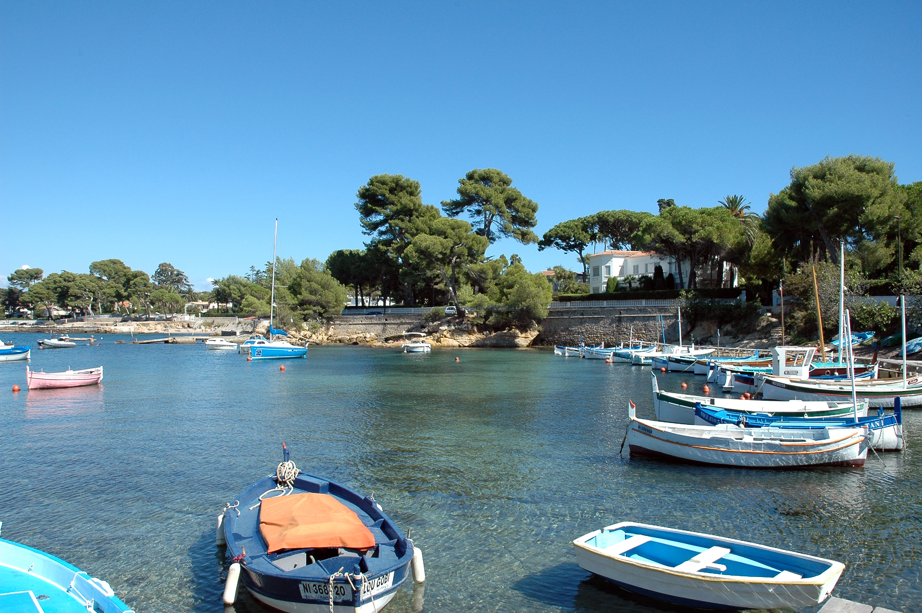 Cap d'Antibes, i pointus al Port de l'Olivette © David Vincendeau