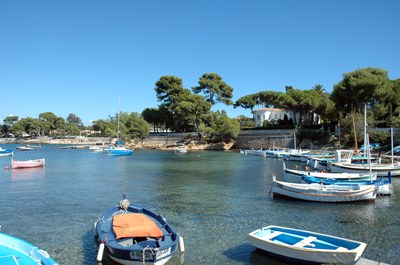 Cap d'Antibes, i pointus al Port de l'Olivette © David Vincendeau
