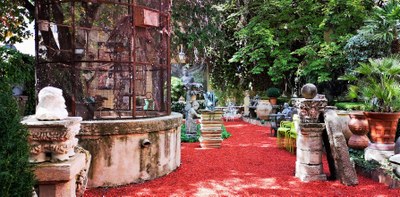 Cavaillon, Hôtel d'Agar, il giardino