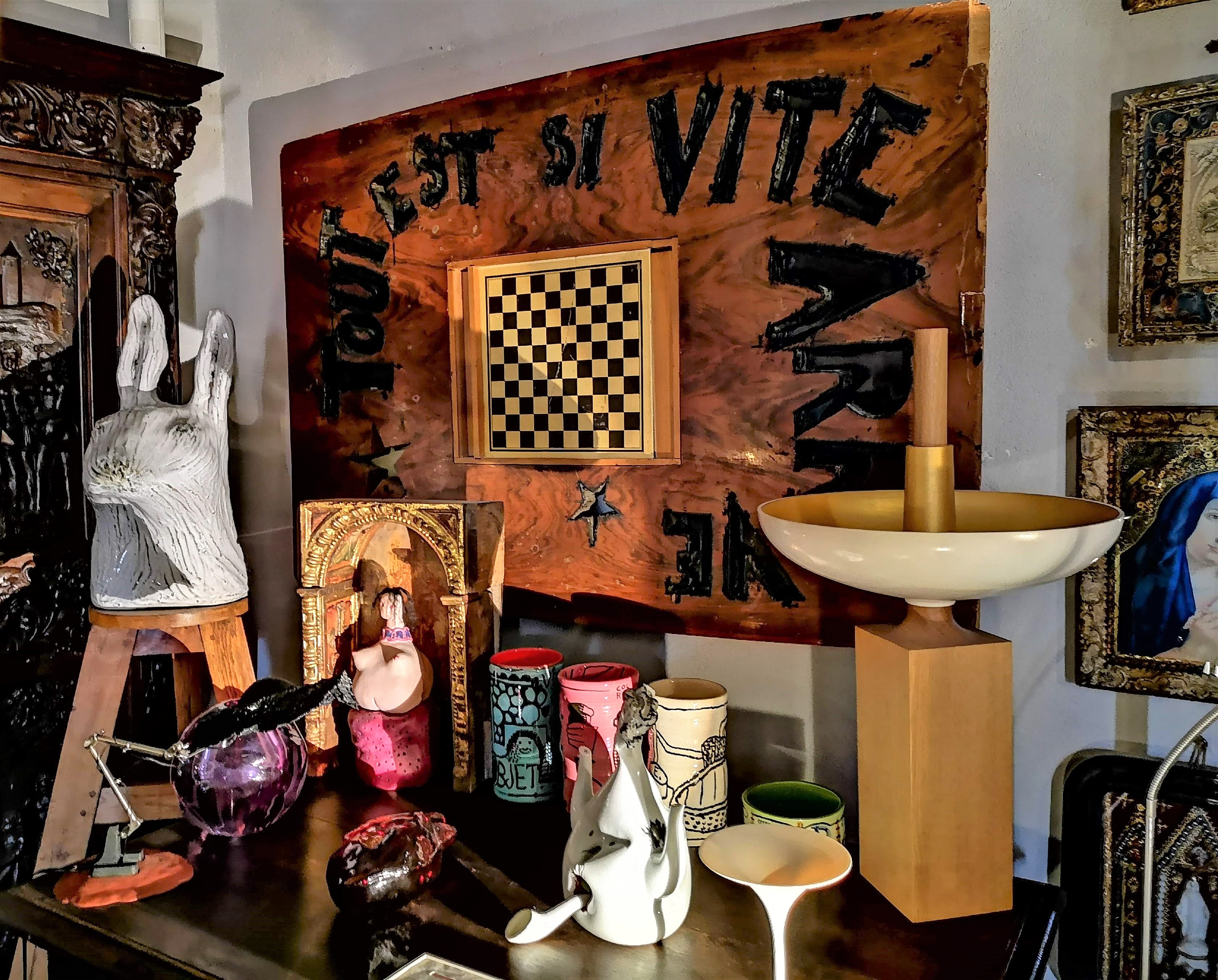 Cavaillon, Hôtel d'Agar, particolare della collezione