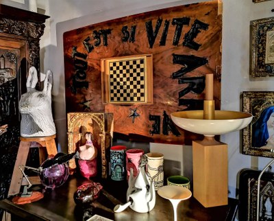 Cavaillon, Hôtel d'Agar, particolare della collezione