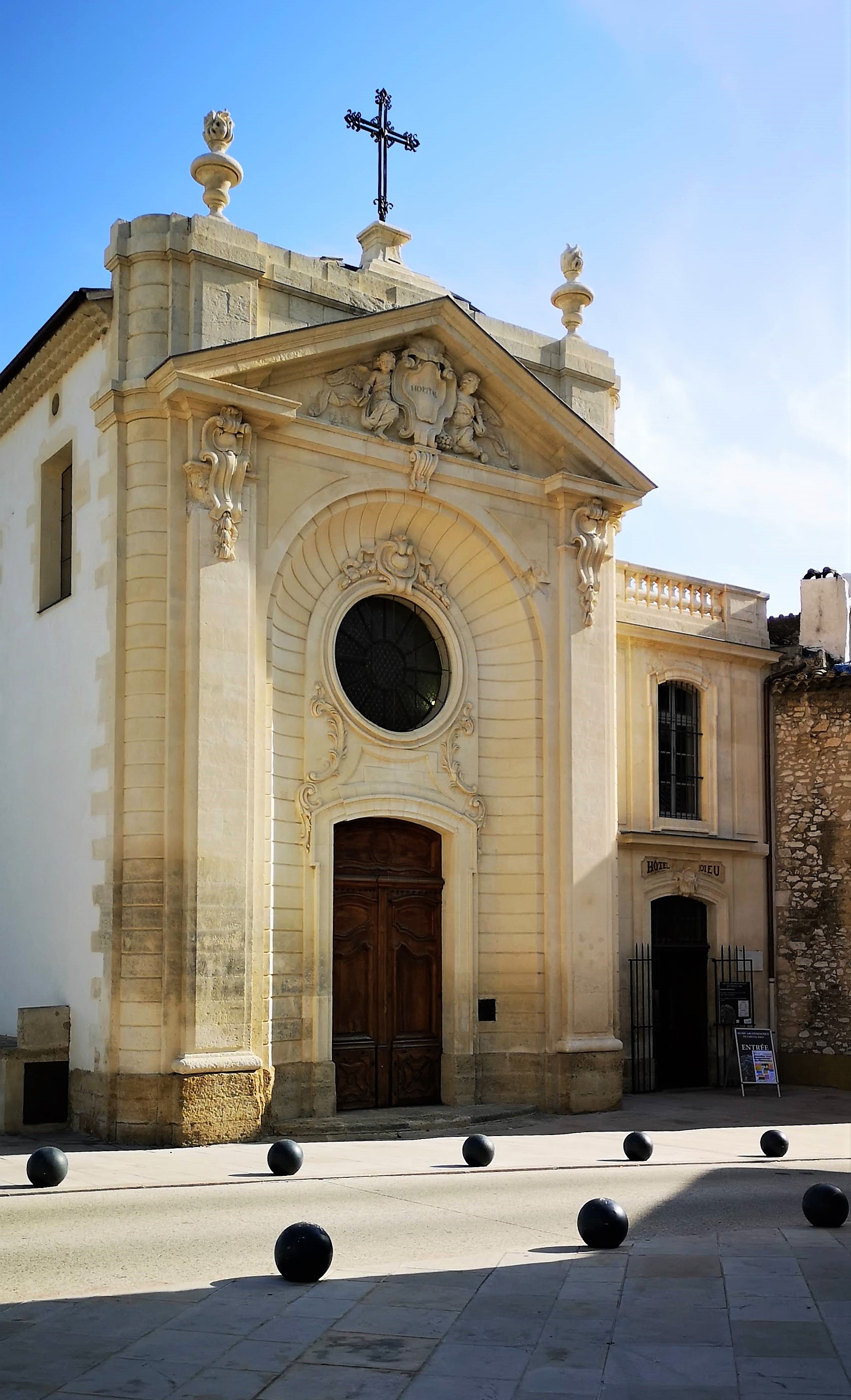 Cavaillon, l'Hotel Dieu, ora spazio espositivo
