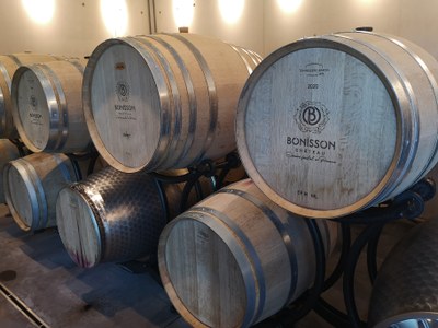 Château Bonisson, la cantina