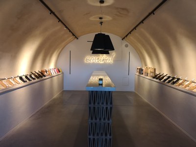 Château Bonisson, lo spazio degustazione