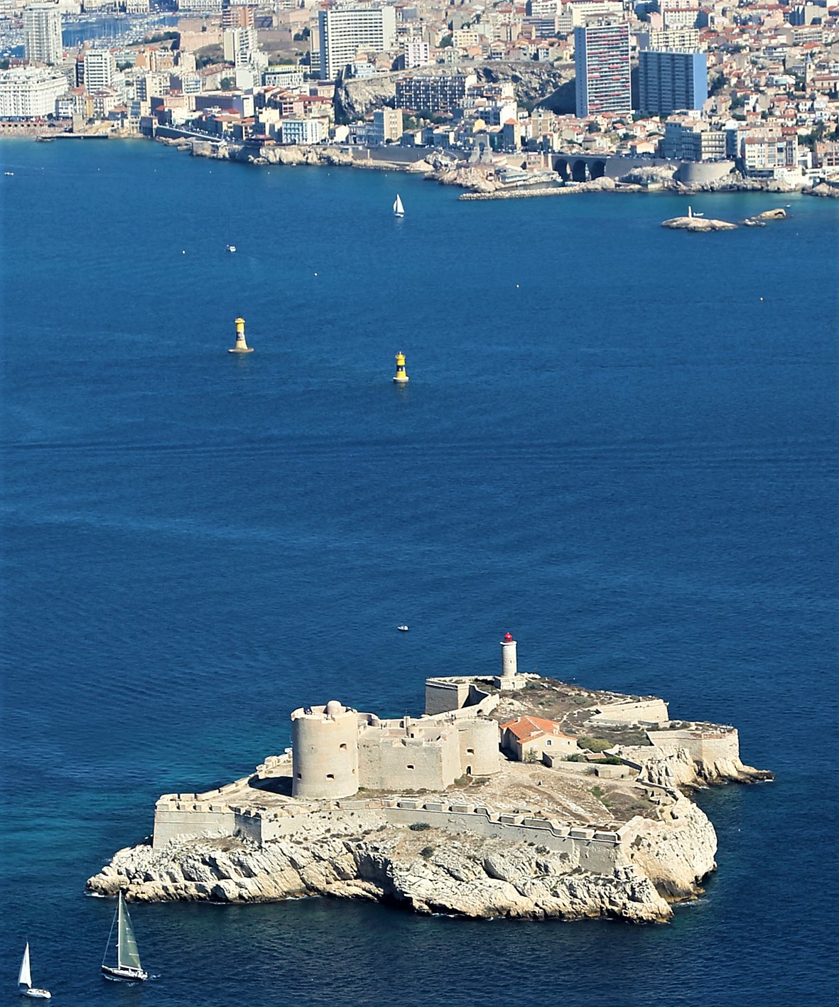 Château d'If, veduta dall'alto © CMN Paris