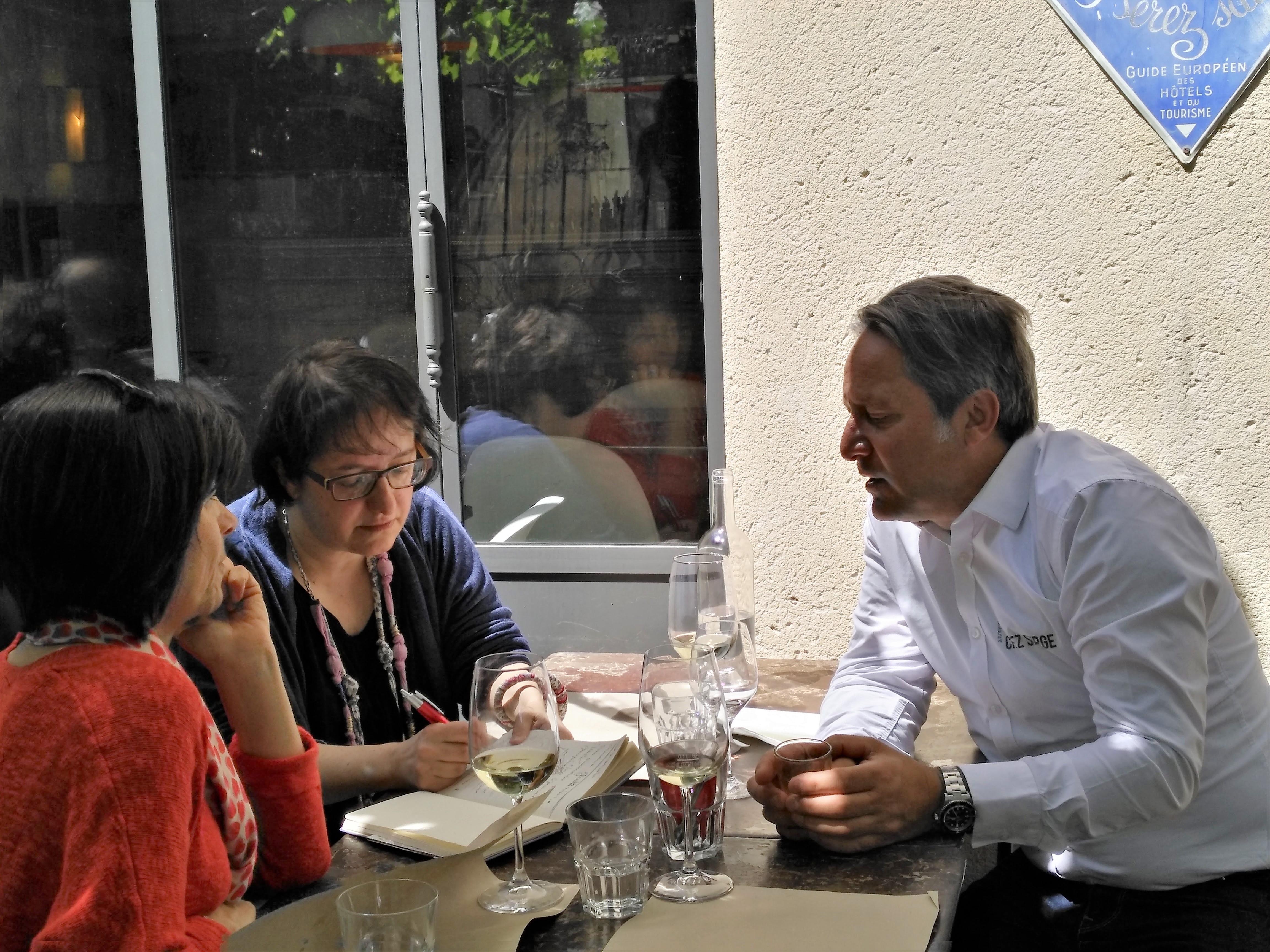 Chez Serge a Carpentras - il super-chef si racconta alla redazione
