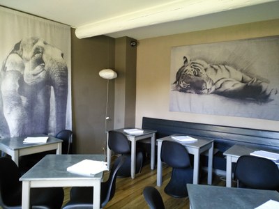 Chez Serge a Carpentras - La sala al piano superiore