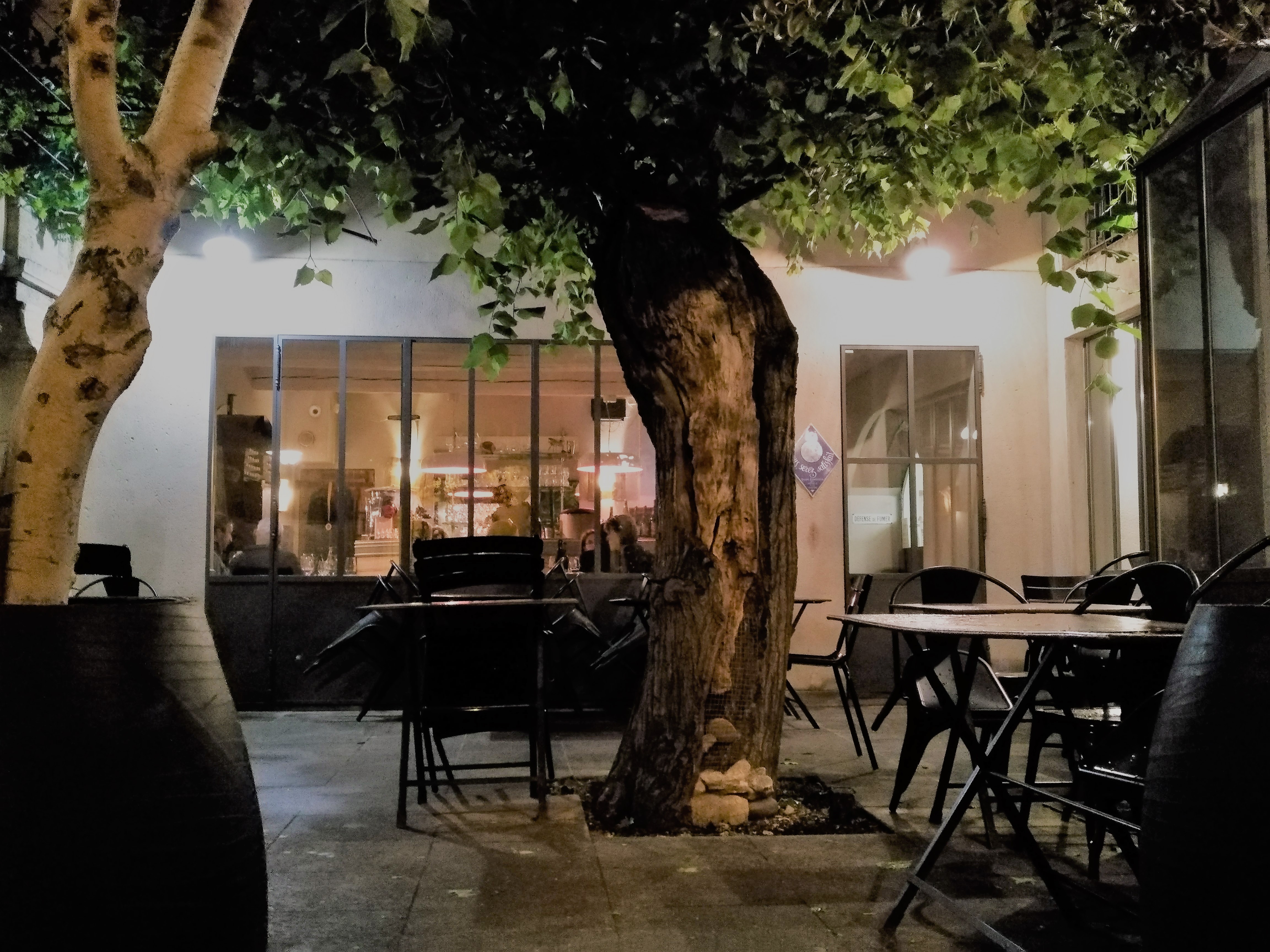 Chez Serge a Carpentras - La terrazza esterna