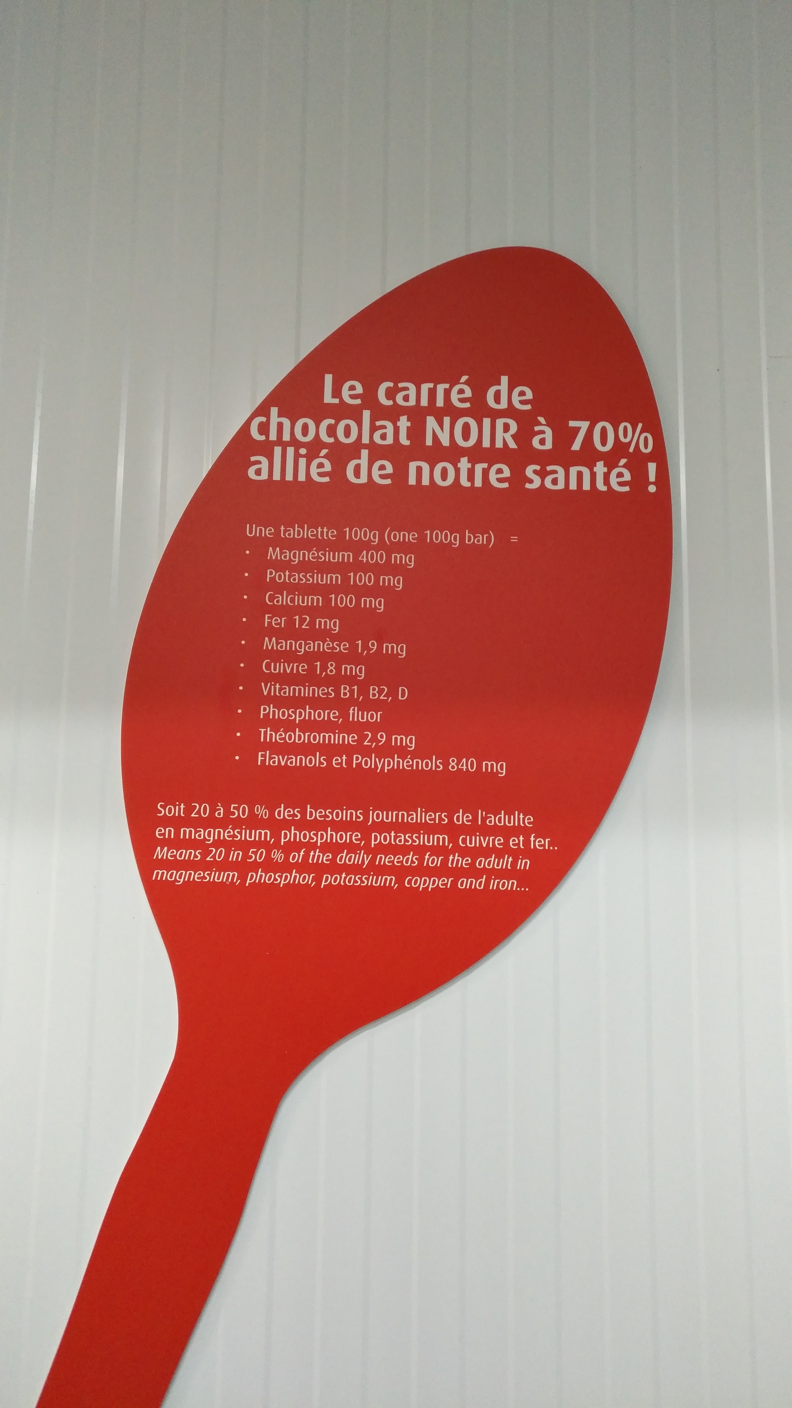 Chocolaterie Castelain, i benefici del cioccolato