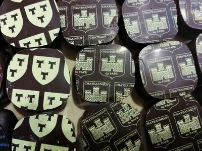 Chocolaterie Castelain, i palets des papes