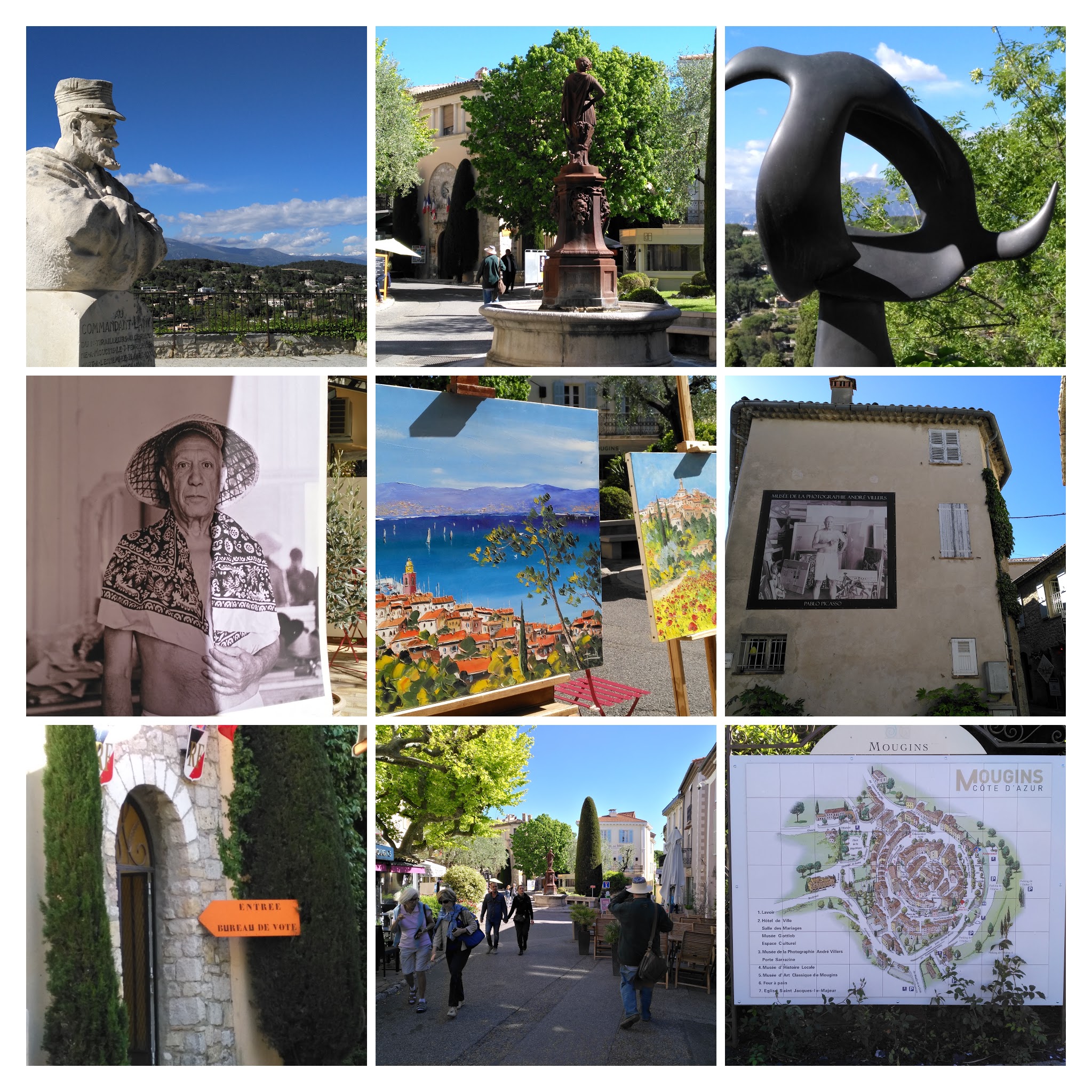 Collage foto Mougins