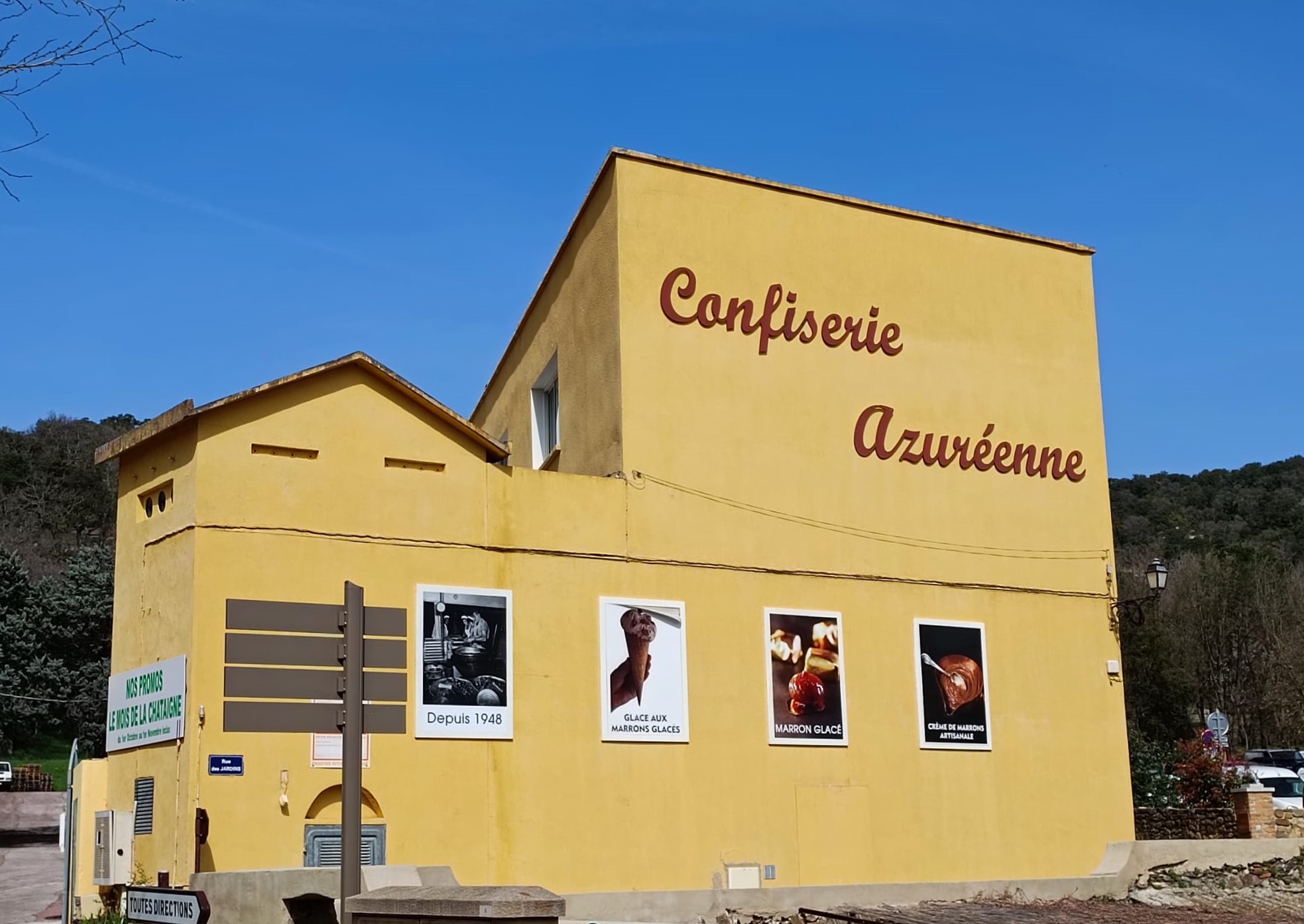 Collobrières, Confiserie Azuréenne