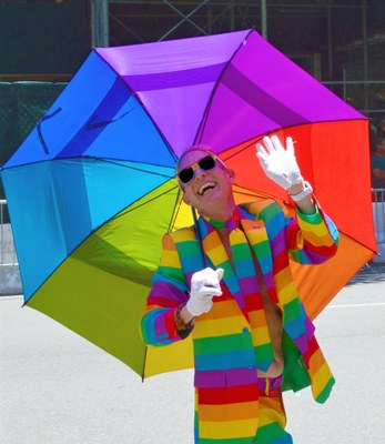 Colori e allegria arcobaleno
