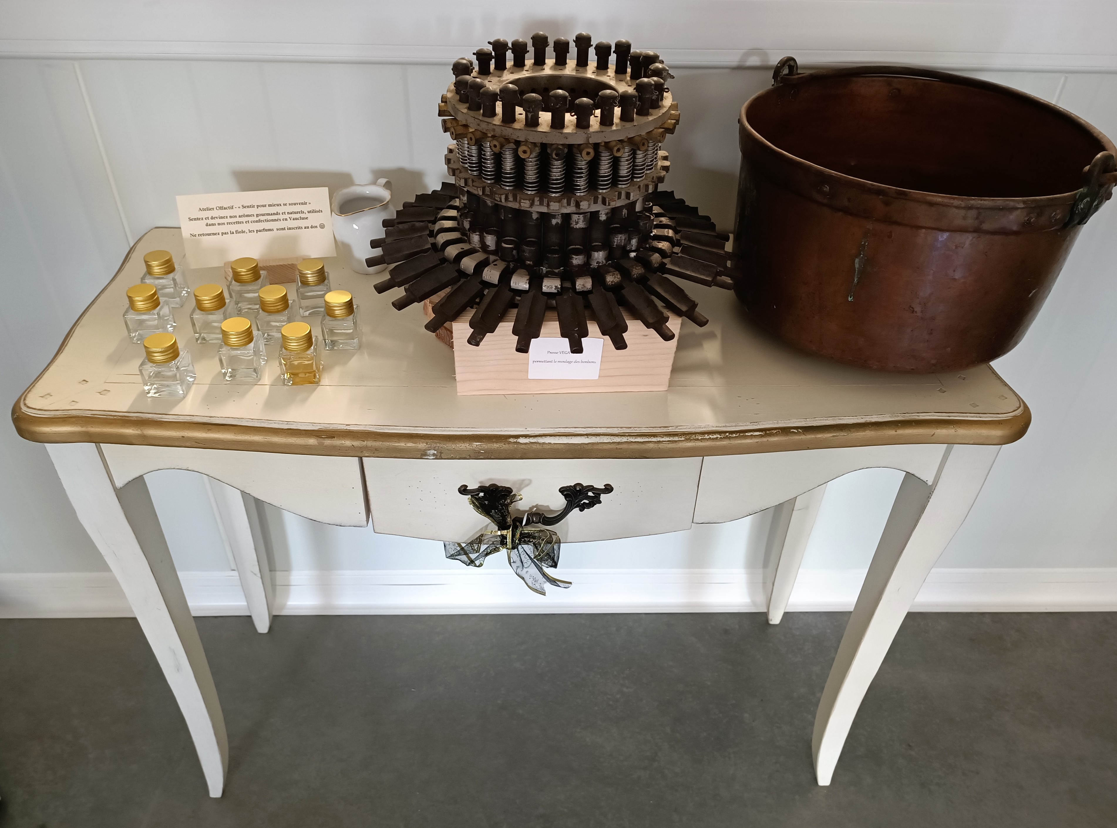 Confiserie 1844, l'atelier olfattivo