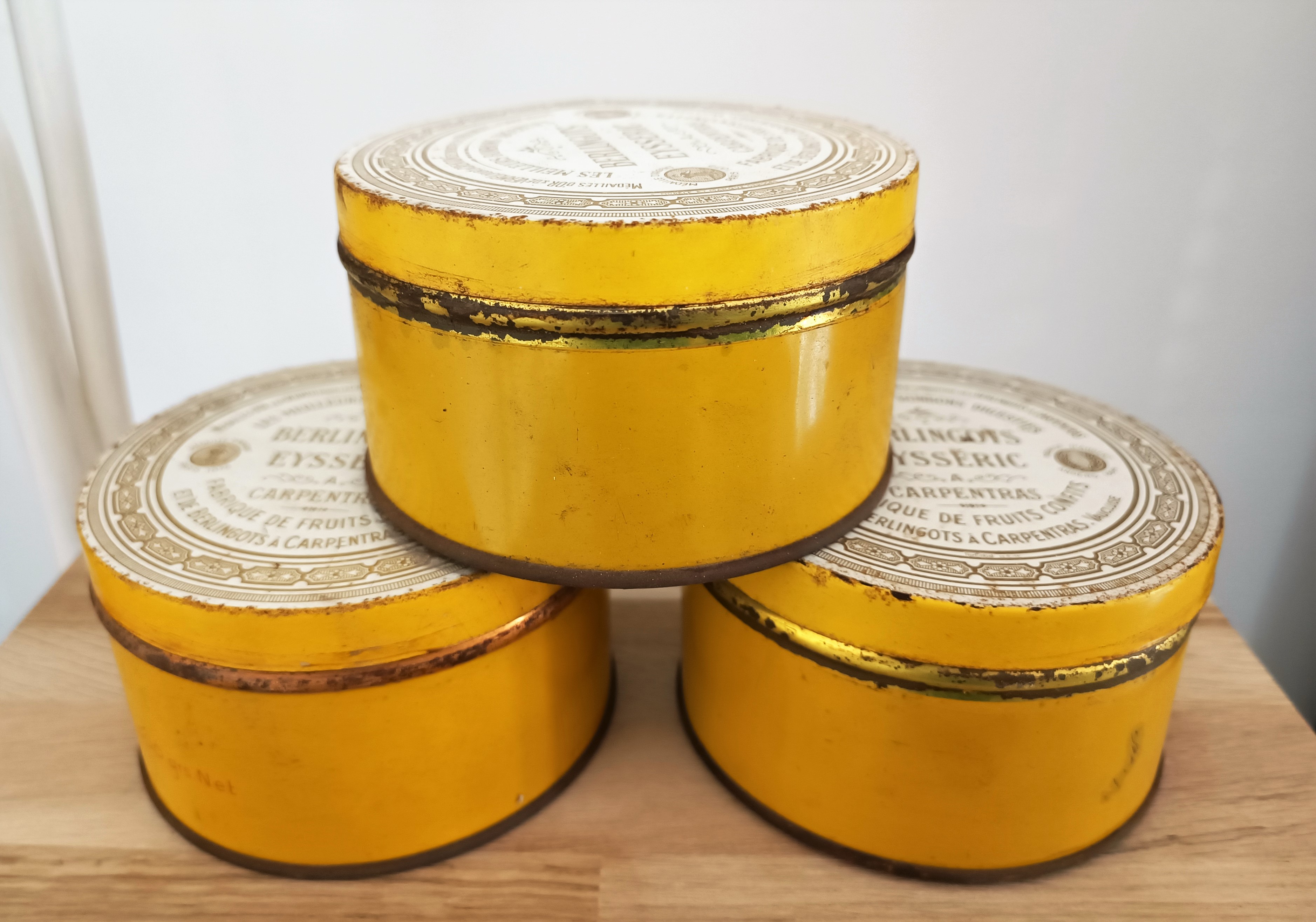 Confiserie 1844, vecchie scatoline di berlingot da collezione