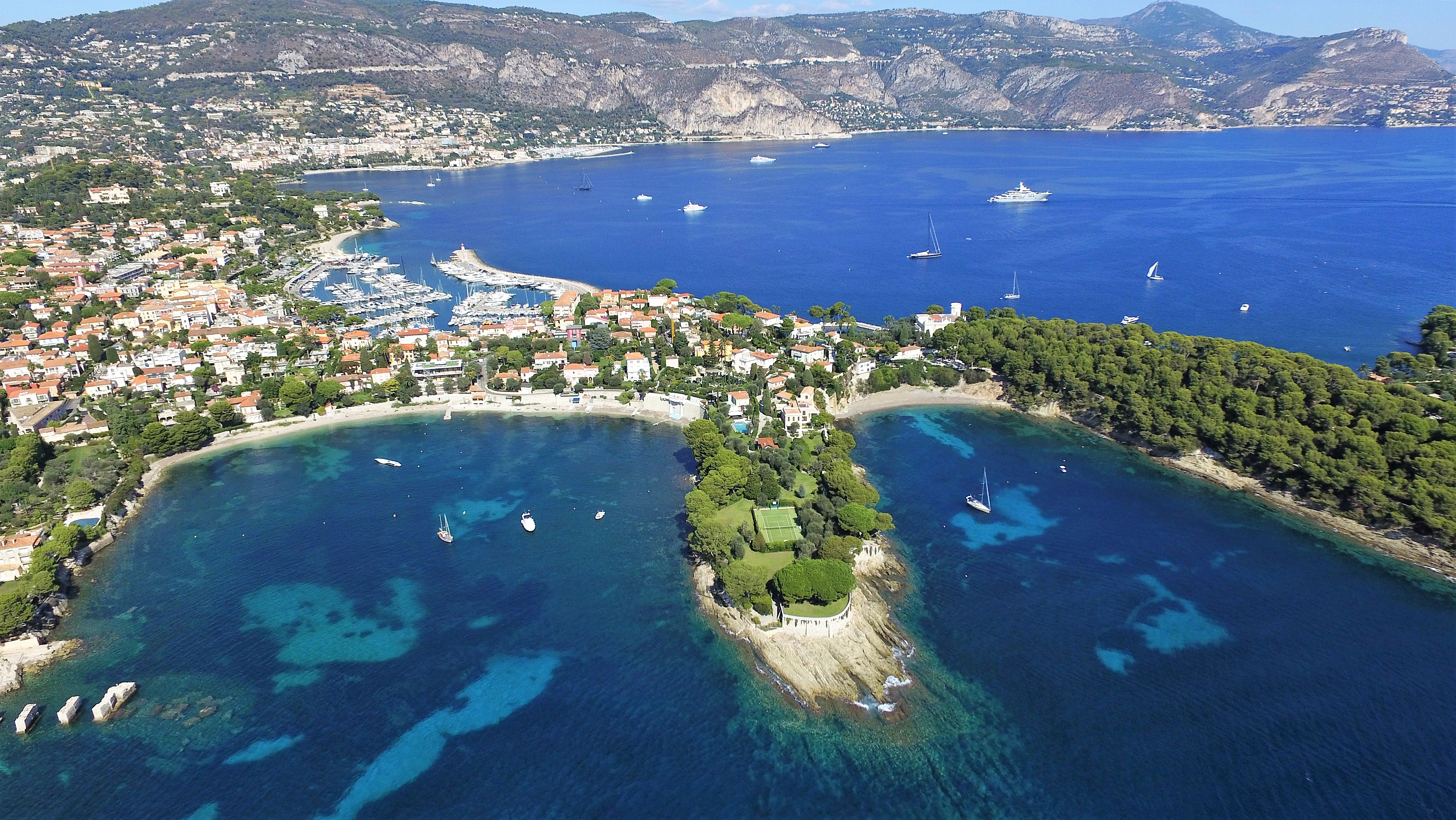 Costa Azzurra, vista aerea © France Coeur Riviera