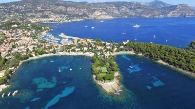 Costa Azzurra, vista aerea © France Coeur Riviera