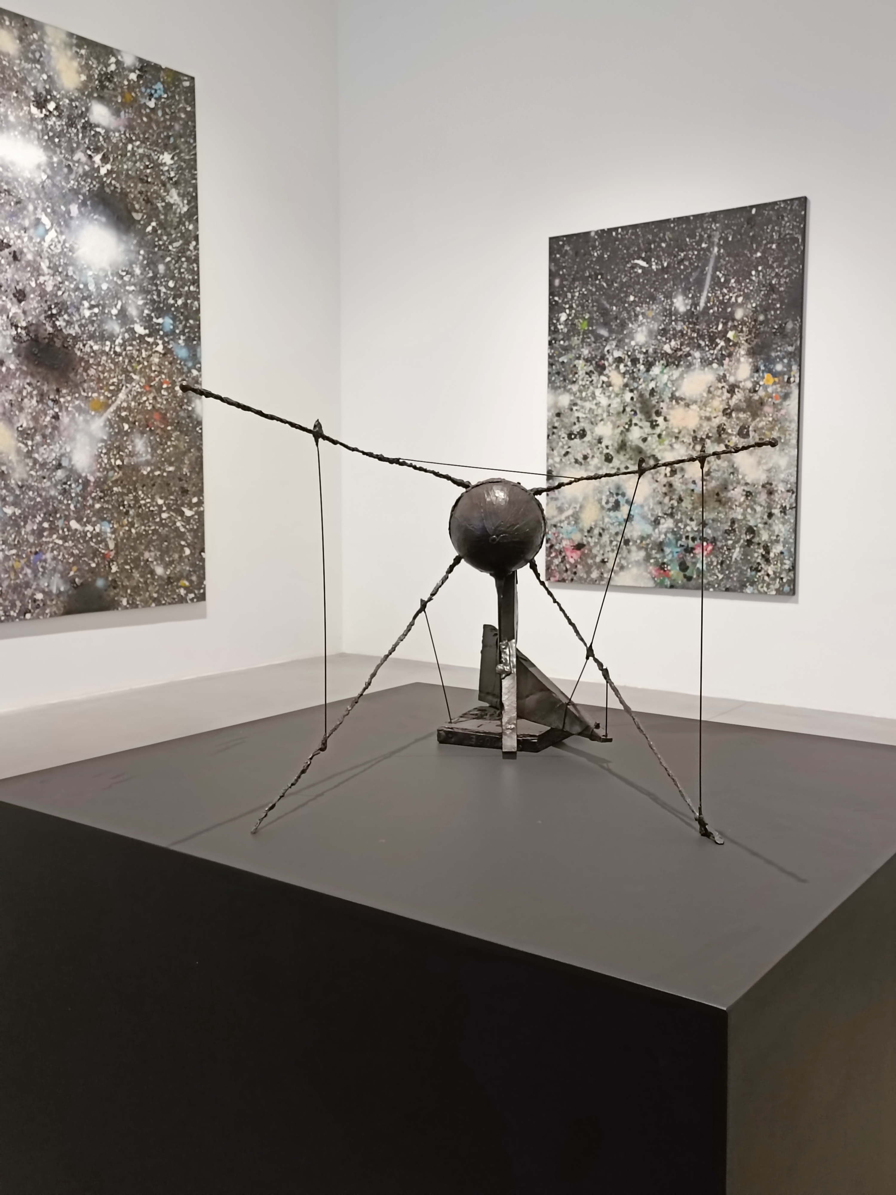 Damien Hirst a Château La Coste, opere delle serie Cosmos e Satellites