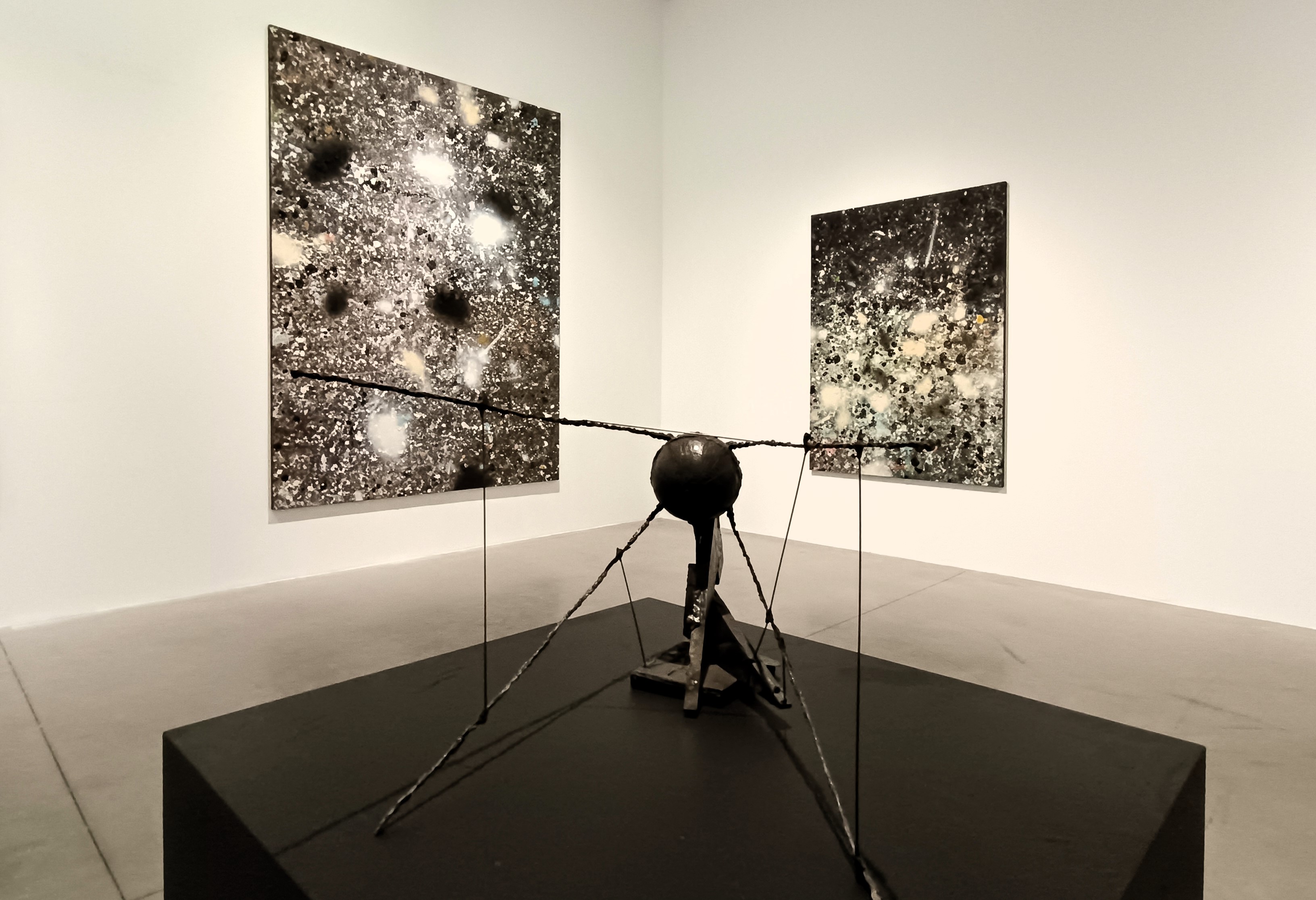 Damien Hirst a Château La Coste, opere delle serie Cosmos, Satellites