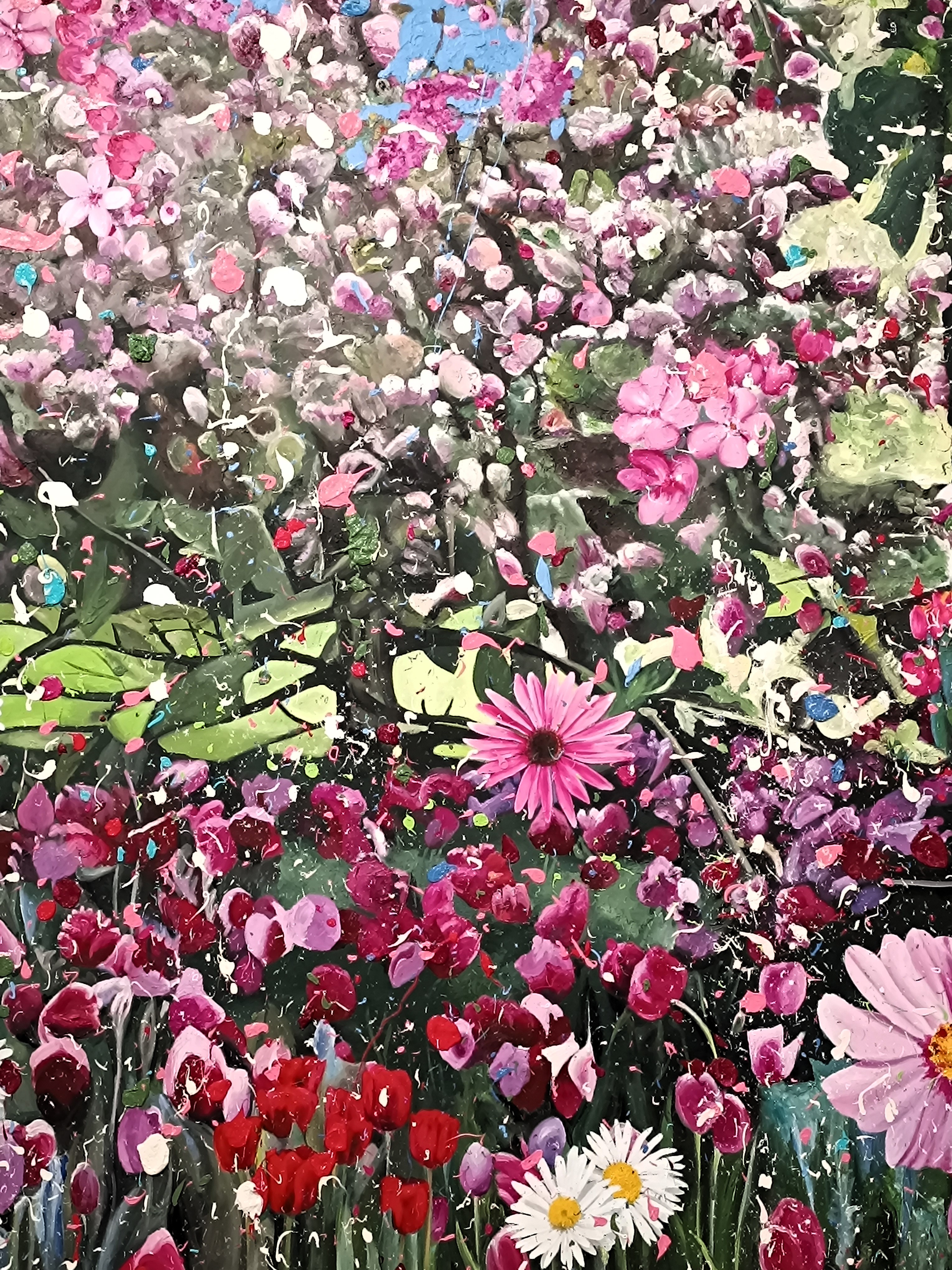 Damien Hirst a Château La Coste, serie The Secret Gardens Paintings, particolare