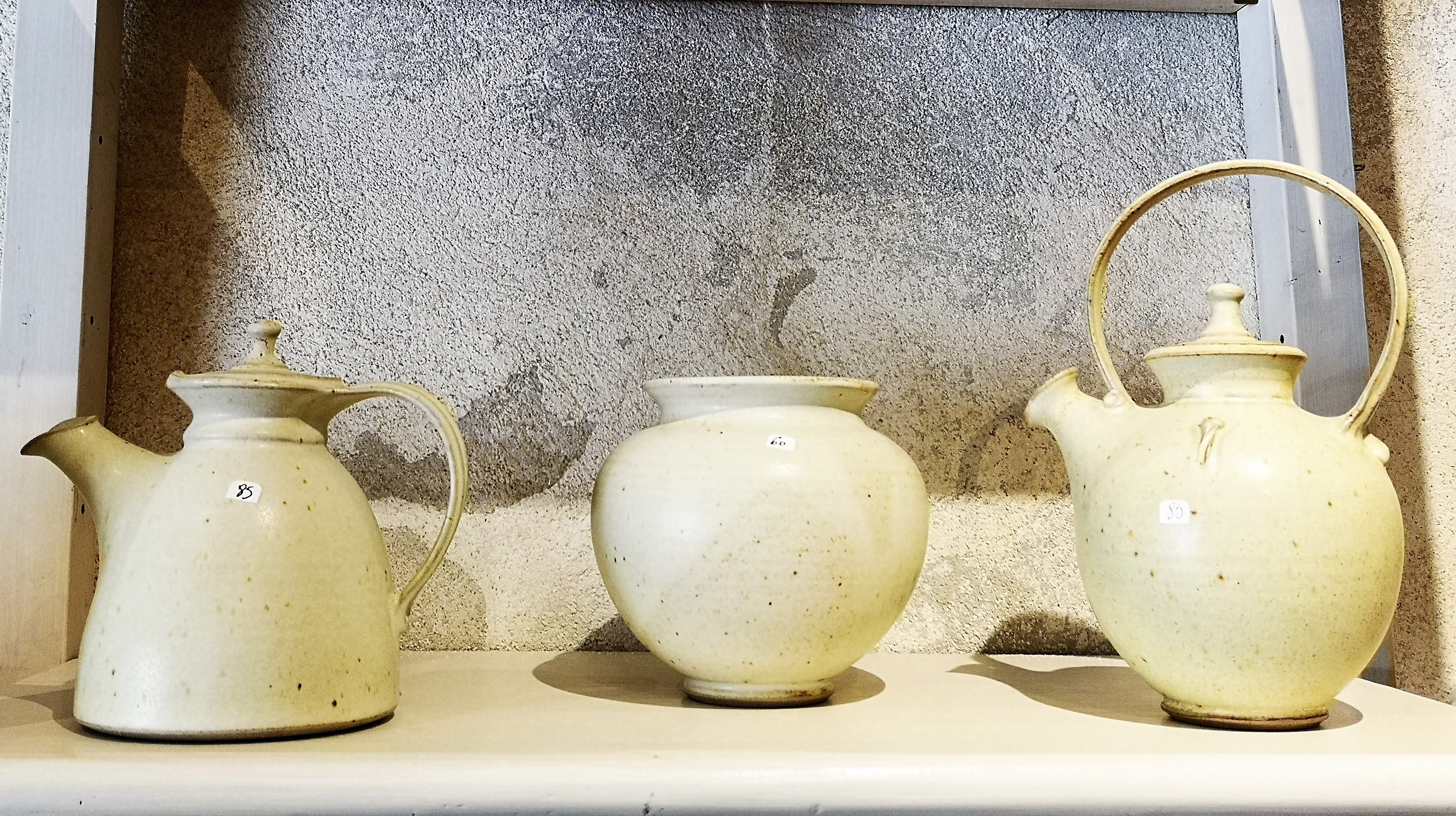 Denis Bouniard, teiere e vaso