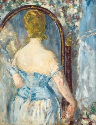 Devant la glace, Edouard Manet, Solomon R. Guggenheim Museum, New York